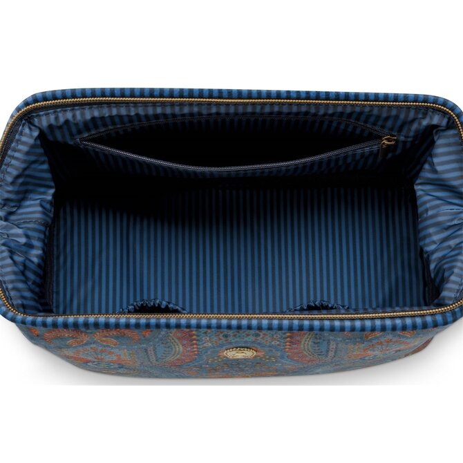 Pip Studio Cooper Cosmetic Purse Extra Large Jabali Blue 30x13.8x20.7cm