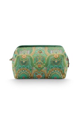 Pip Studio Cooper Cosmetic Purse Extra Large Jabali Green 30x13.8x20.7cm