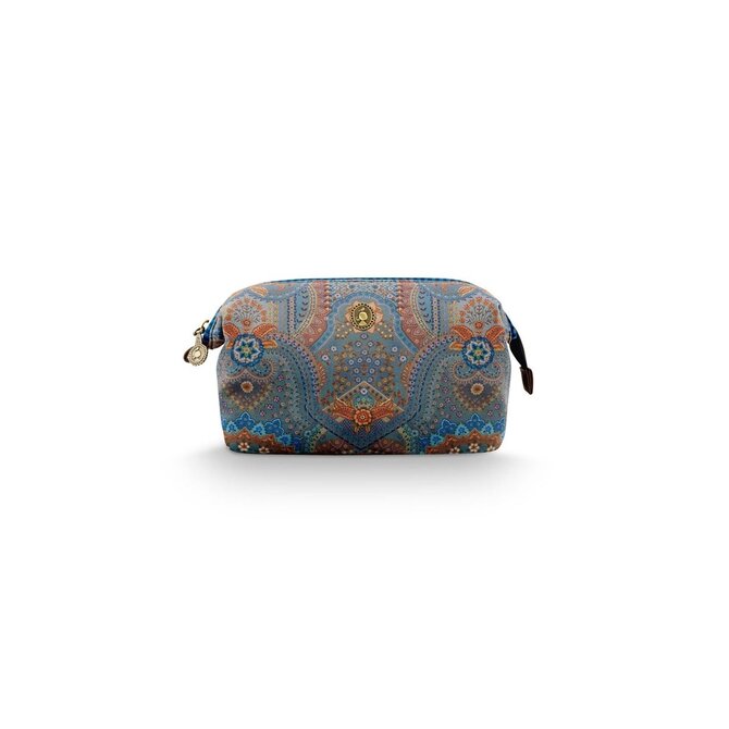 Pip Studio Cooper Cosmetic Purse Medium Jabali Blue 22.5x9.5x15cm