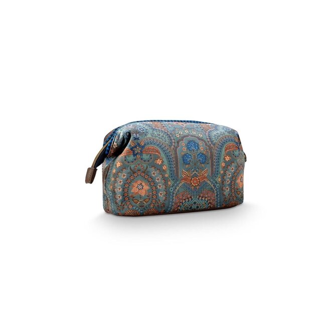 Pip Studio Cooper Cosmetic Purse Medium Jabali Blue 22.5x9.5x15cm