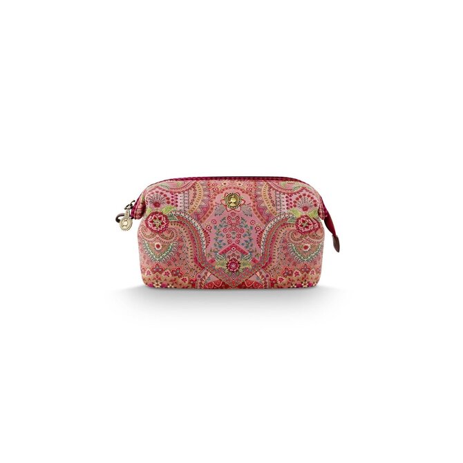 Pip Studio Cooper Cosmetic Purse Medium Jabali Red 22.5x9.5x15cm