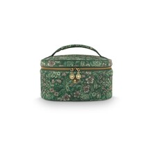 Pip Studio Cleo Beauty Case Quilted Daisy Dreams Green 26x16x16cm