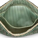 Pip Studio Pip Studio Charly Cosmetic Flat Pouch Medium Quilted Daisy Dreams Green 24x1x15.5cm