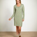 Pip Studio Pip Studio Desiree Long Sleeve Nightdress Jabalini Light Green XXL
