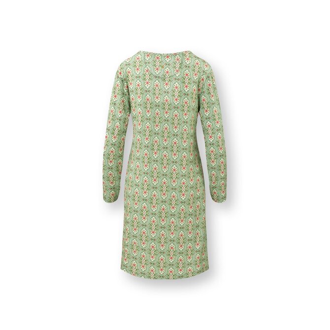 Pip Studio Desiree Long Sleeve Nightdress Jabalini Light Green L