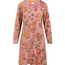 Pip Studio Pip Studio Dana Long Sleeve Nightdress Coco Flower Coral L