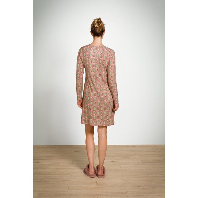Pip Studio Desiree Long Sleeve Nightdress Jabalini Pink S