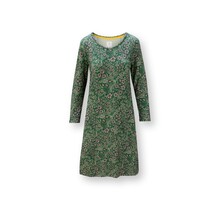 Pip Studio Danai Long Sleeve Nightdress Daisy Dreams Green XXL