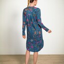 Pip Studio Pip Studio Diogo Long Sleeve Nightdress Coco Flower Blue L