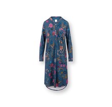 Pip Studio Diogo Long Sleeve Nightdress Coco Flower Blue M