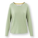 Pip Studio Pip Studio Tina Long Sleeve Top Thousand Leaves Light Green XL