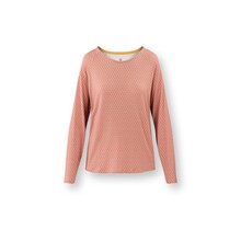 Pip Studio Tina Long Sleeve Top Thousand Leaves Pink L