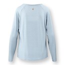 Pip Studio Pip Studio Tina Long Sleeve Top Thousand Leaves Light Blue XL