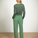 Pip Studio Pip Studio Tina Long Sleeve Top Daisy Dreams Green XL