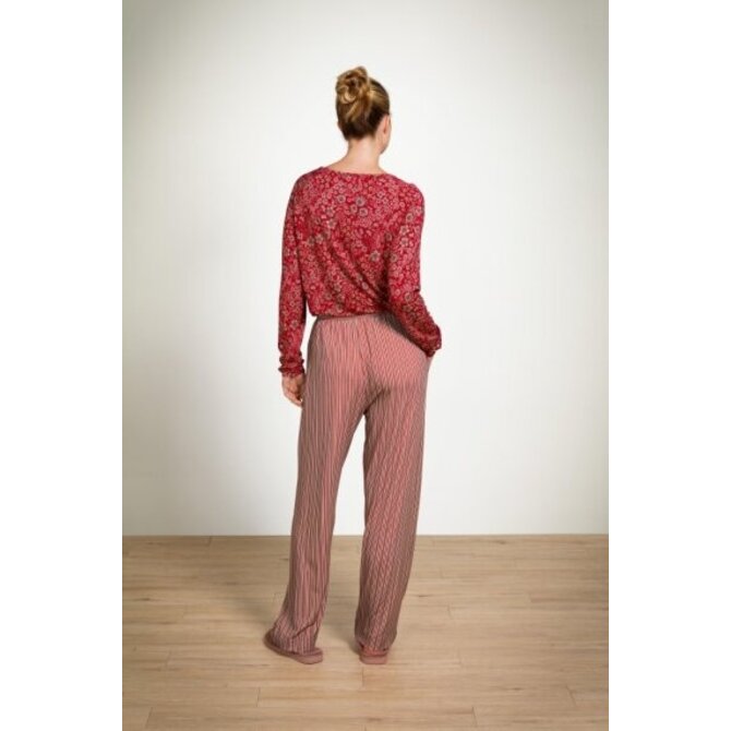 Pip Studio Tina Long Sleeve Top Daisy Dreams Red S