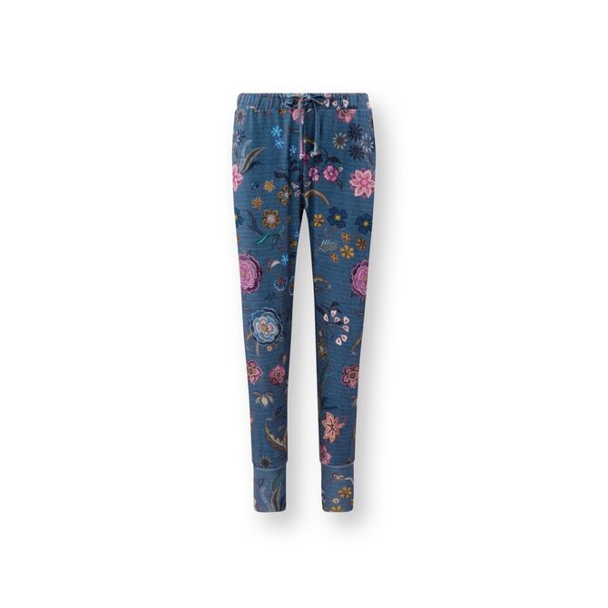 Pip Studio Bobien Long Trousers Coco Flower Blue L