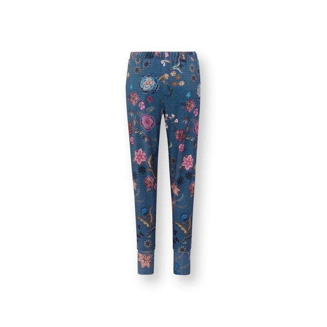 Pip Studio Bobien Long Trousers Coco Flower Blue L