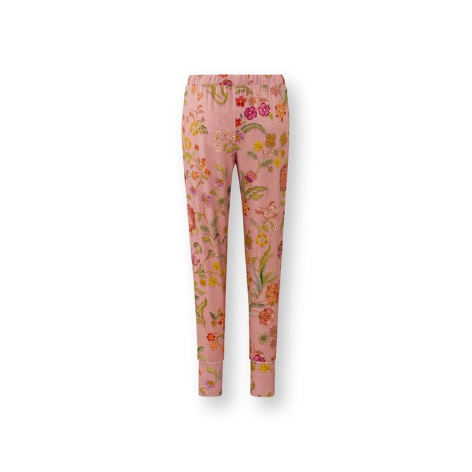 Pip Studio Bobien Long Trousers Coco Flower Coral M