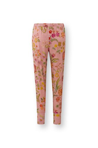Pip Studio Pip Studio Bobien Long Trousers Coco Flower Coral L afbeelding
