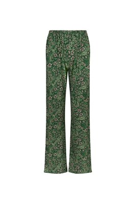 Pip Studio Blake Long Trousers Daisy Dreams Green XXL