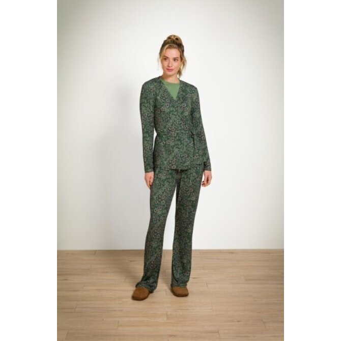 Pip Studio Blake Long Trousers Daisy Dreams Green XXL