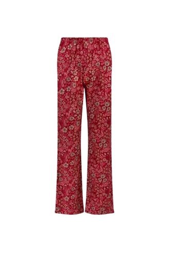 Pip Studio Pip Studio Blake Long Trousers Daisy Dreams Red M afbeelding