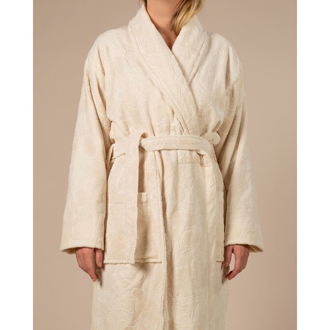 Essenza Rosie Bathrobe M Vanilla