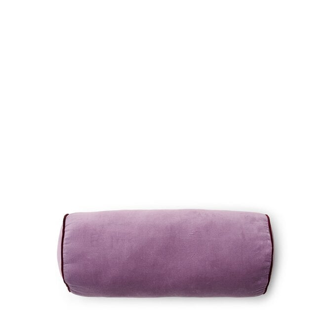 Essenza Luise roll cushion 22x50 Pale purple