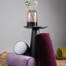 Essenza Essenza Luise roll cushion 22x50 Mauve Wine