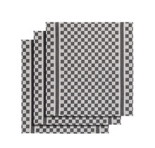 De Witte Lietaer Groom-A Theedoek 65x70 black