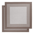 De Witte Lietaer De Witte Lietaer Pied De Poule Theedoek 66x66 champignon