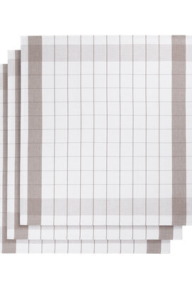 De Witte Lietaer Mixte Theedoek 68x68 white-champignon 5582