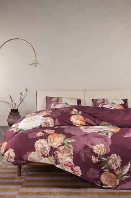 Essenza Orianna Dekbedovertrek 140x200/220 Mauve wine