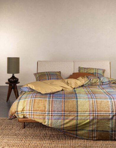 Essenza Essenza Meau Dekbedovertrek 200x200/220 Camel afbeelding