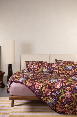 Essenza Rosanella Dekbedovertrek 240x200/220 Mauve wine