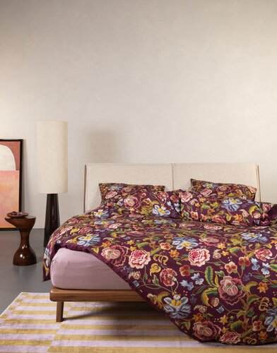 Essenza Essenza Rosanella Dekbedovertrek 240x200/220 Mauve wine afbeelding