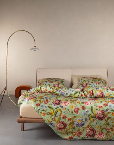 Essenza Essenza Rosanella Dekbedovertrek 240x200/220 Basil green afbeelding