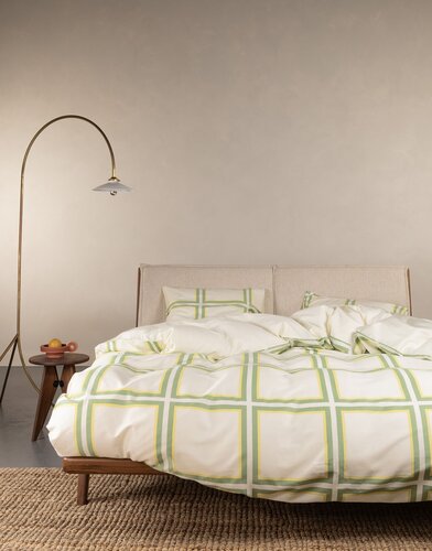 Essenza Essenza Luca Dekbedovertrek 260x200/220 Basil green afbeelding