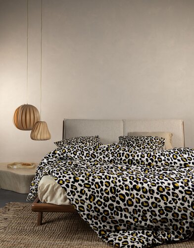Essenza Essenza Fedelia Dekbedovertrek 260x200/220 Sand storm afbeelding