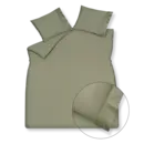 Vandyck Vandyck Purity 87 Uni Satin dekbedovertrek 140x200/220 Thyme