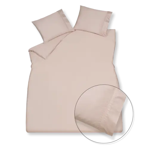 Vandyck Vandyck Purity 87 Uni Satin dekbedovertrek 260x220/240 Sepia Pink afbeelding