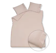 Vandyck Purity 87 Uni Satin kussensloop 60x70 Sepia Pink