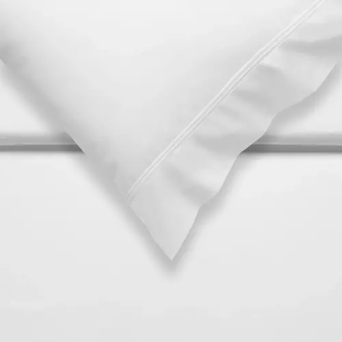 Vandyck Vandyck Purity 87 Uni Satin dekbedovertrek 200x200/220 White afbeelding