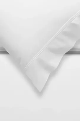 Vandyck Purity 87 Uni Satin dekbedovertrek 140x200/220 White