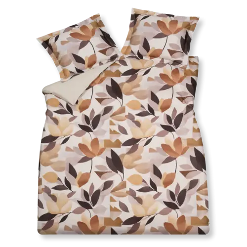 Vandyck Vandyck Autumn Fern dekbedovertrek 260x220/240 Taupe afbeelding