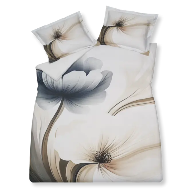 Vandyck Saffira dekbedovertrek 240x200/220 Cream Tan