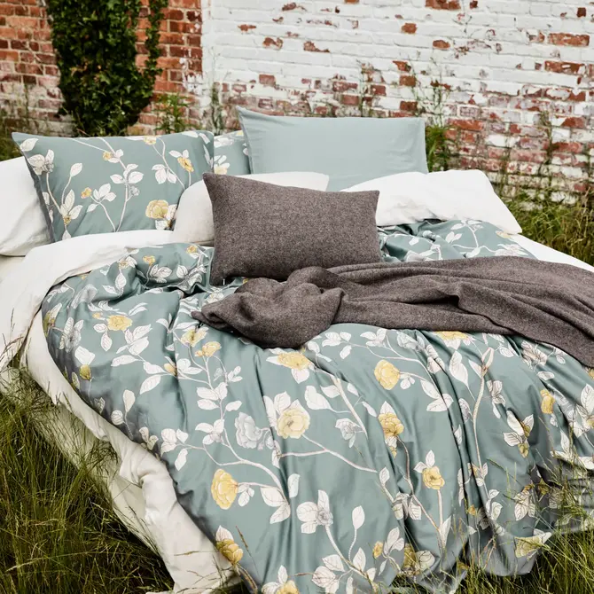 Vandyck Pure 94 dekbedovertrek 200x200/220 Pearl Blue