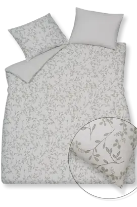 Vandyck Flanel Livingston dekbedovertrek 140x200/220 Thyme