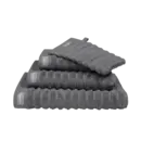 Vandyck Vandyck Home Towel Wave douchelaken 70x140 Dark Grey