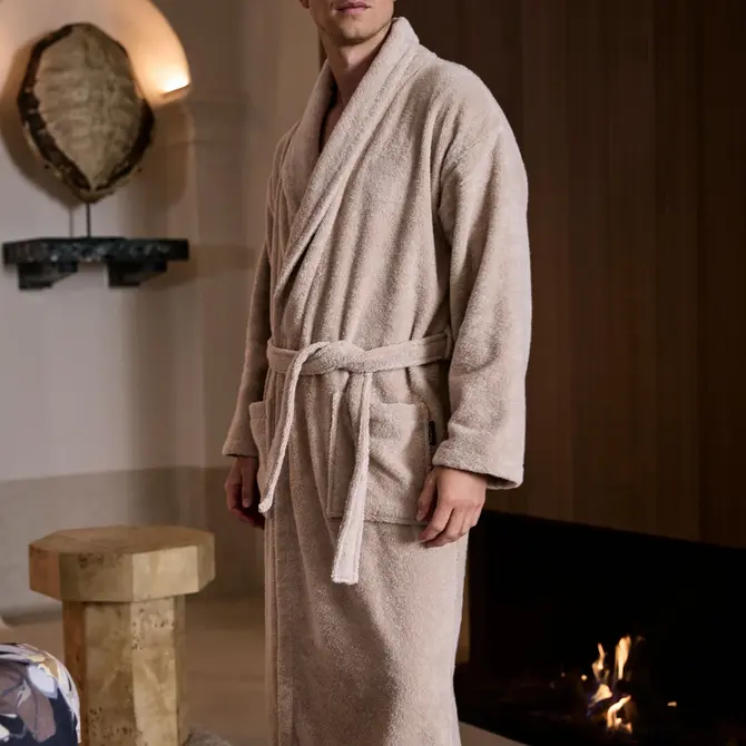 Vandyck Ranger badjas Medium Almond